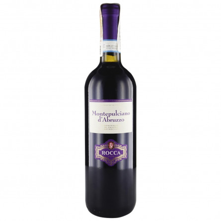 Вино Rocca Montepulciano d'Abruzzo DOC красное сухое 12% 0,75л