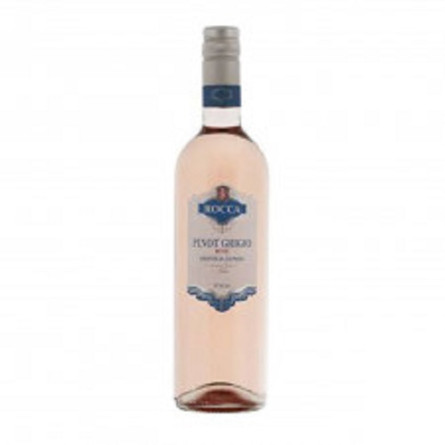 Вино Rocca Pinot Grigio Rose розовое сухое 12% 0,75л