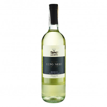 Вино Lupo Nero Bianco Terre Siciliane IGT біле сухе 12% 0,75л