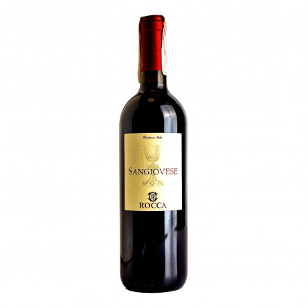 Вино Rocca Sangiovese Puglia IGT червоне напівсухе 12% 0,75л slide 1