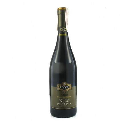 Вино Rocca Nero di Troia Puglia IGT червоне напівсухе 14% 0,75л slide 1