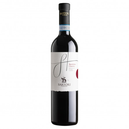 Вино Sartori Bardolino Classico DOC красное сухое 12% 0,75л