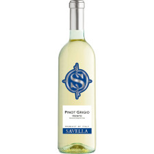 Вино Savella Pinot Grigio Veneto белое сухое 11,5% 0,75л mini slide 1