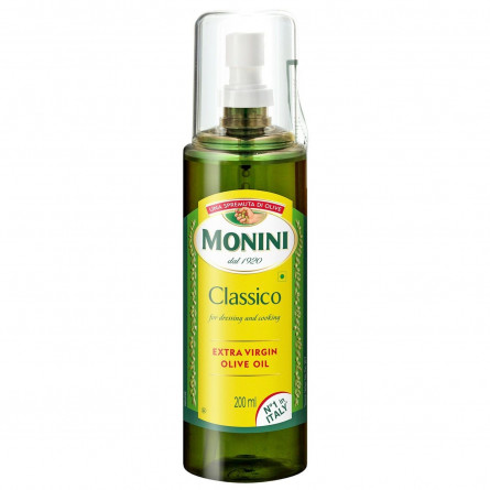 Олія оливкова Monini Monini першого холодного віджиму Extra Virgin Classico спрей 200мл