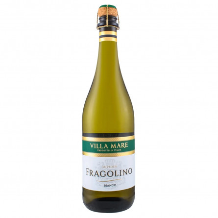 Вино ігристе Villa Mare Fragolino Bianco біле солодке 7% 0,75л slide 1