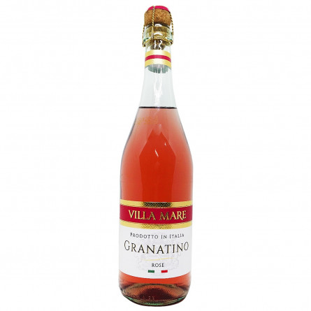 Напій винний ігристий Villa Mare Granatino Rose 7% 0.75л slide 1