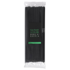 Макарони Casa Rinaldi спагетті з чорнилами каракатиці 500г mini slide 1