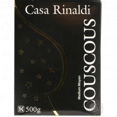 Крупа Casa Rinaldi кус-кус із твердих сортів пшениці 500г