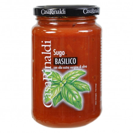 Соус томатний Casa Rinaldi з базиліком 350г