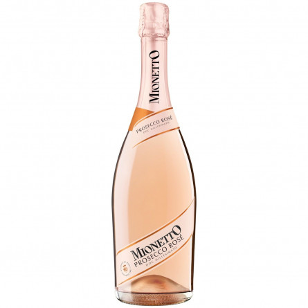 Вино игристое Mionetto Prosecco Rose D.O.C Millesimato розовое экстрасухое 11% 0,75л
