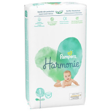 Підгузники Pampers Harmonie Розмір 1 2-5кг 50шт mini slide 1