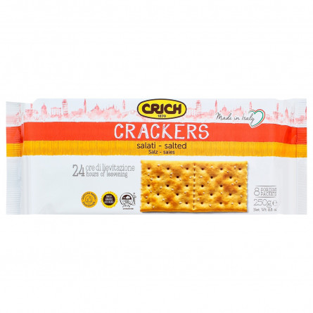 Печенье Crich Crackers соленый 250г