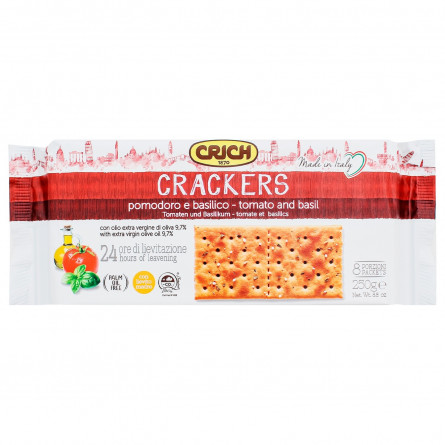 Крекер Crich с томатами и орегано 250г slide 1