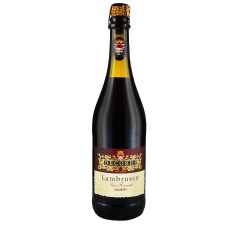 Вино ігристе Decordi Lambrusco Amabile червоне напівсолодке 0,75л mini slide 1