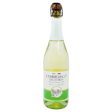 Вино ігристе Vini D`Italia Lambrusco Bianco Amabile Dell`Emilia 8% 0,75л mini slide 1