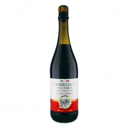 Вино ігристе Vini D`Italia Lambrusco Rosso Amabile Dell`Emilia