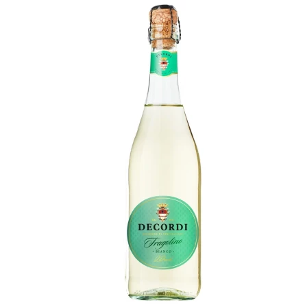 Вино ігристе Decordi Fragolino Bianco біле 0,75л slide 1