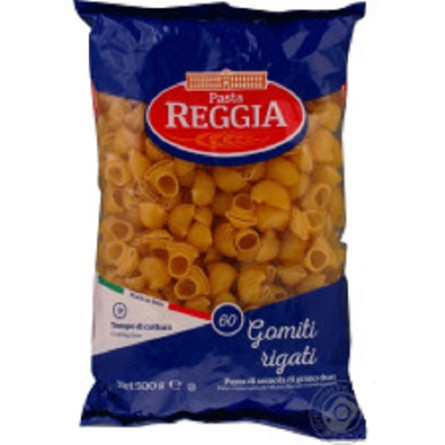Макароны Pasta Reggia №60 Gomiti Rigati 500г