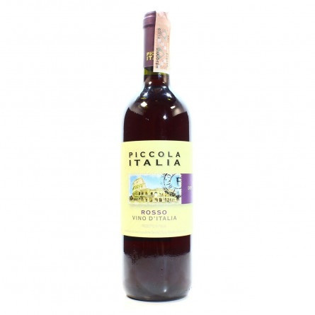 Вино Piccola Italia Rosso червоне сухе 12% 0,75л
