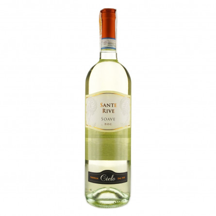 Вино Sante Rive Soave DOC белое сухое 12% 0,75л slide 1