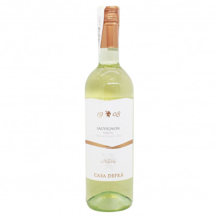 Вино Casa Defra Sauvignon Trevenezie белое полусухое 12% 0,75л