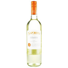 Вино Saporito Garganega-Chardonnay Veneto IGT біле напівсухе 11,5% 0,75л mini slide 1