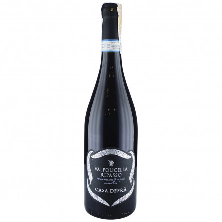 Вино Casa Defra Vilpolicella Ripasso красное сухое 14% 0,75л slide 1