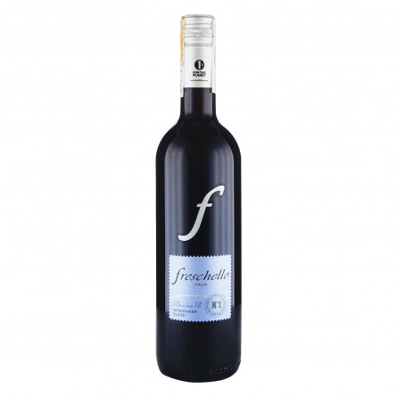 Вино Freschello Rosso Dry червоне напівсухе 10,5% 0,75л slide 1
