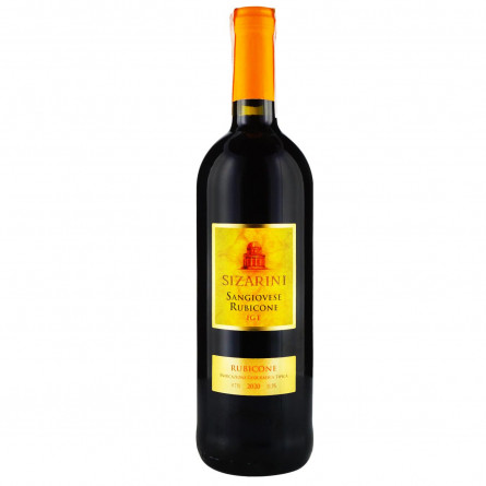 Вино Sizarini Sangiovese Rubicone IGT сухе червоне 11.5% 0,75л