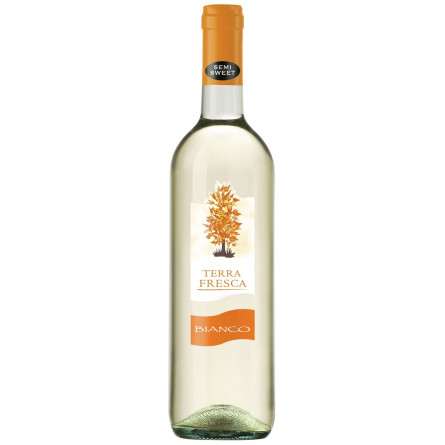 Вино Terra Fresca Bianco біле напівсолодке 10,5% 0,75л