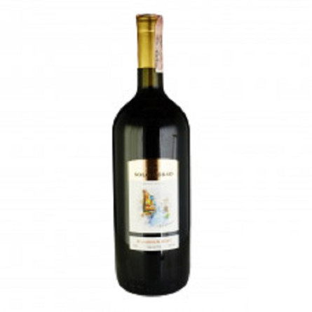 Вино Solo Corso червоне напівсолодке 11,5% 1,5л slide 1