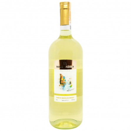 Вино Solo Corso белое полусладкое 11,5% 1,5л slide 1