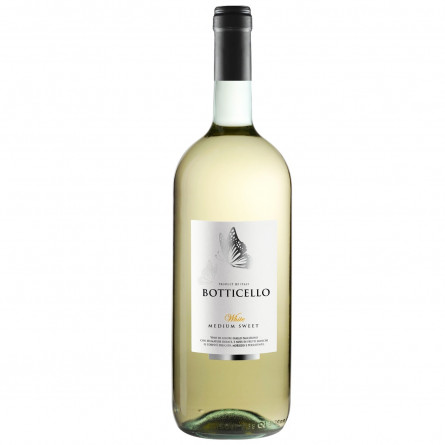 Вино Botticello White Medium Sweet біле напівсолодке 10% 1,5л