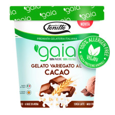 Морозиво Gaia веганське на основі вівса з какао 0,5л mini slide 1