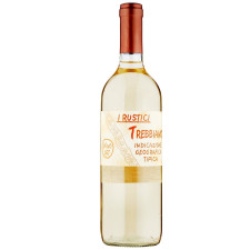 Вино I Rustici Trebbiano біле 0,75л mini slide 1