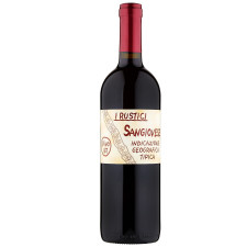 Вино I Rustici Sangiovese червоне 0,75л mini slide 1