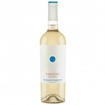 Вино Fantini Farnese Trebbiano D'abruzzo белое сухое 12,5% 0,75л slide 1