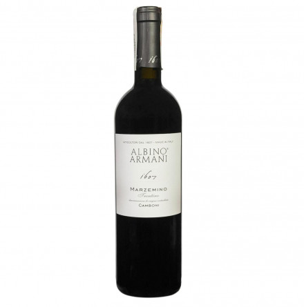 Вино Albino Armani Marzemino Trentino красное сухое 12,5% 0,75л