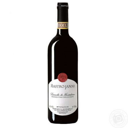 Вино Mastrojanni Brunello di Montalcino червоне сухе 14% 0,75л