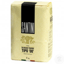 Борошно Santini Tipo 00 з м'яких сортів пшениці 1кг mini slide 1