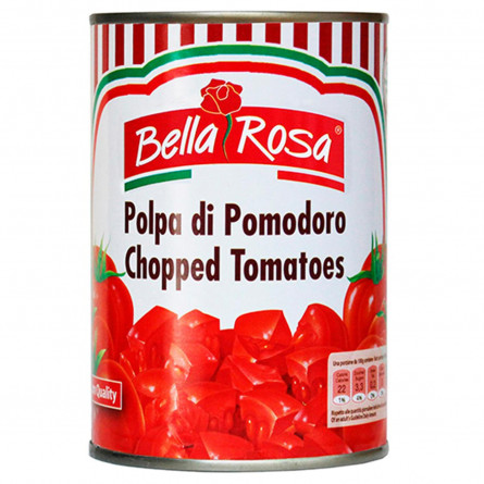 Томаты Bella Rosa консервированные кусочками 400г slide 1