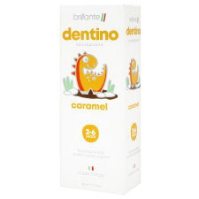 Зубна паста-гель Brillante dentino Caramel Kids для дітей 2-6 років 50мл mini slide 1