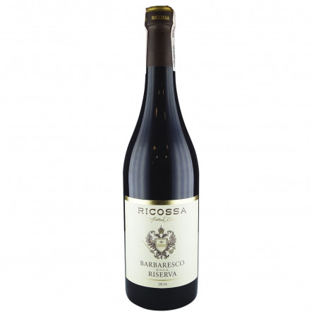 Вино Ricossa Barbaresco Riserva DOCG красное сухое 13,5% 0,75л