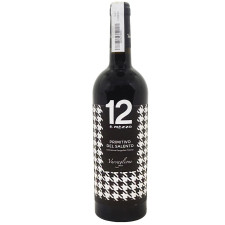 Вино 12 E Mezzo Fashion Edition Primitivo del Salento IGP червоне напівсухе 12,5% 0,75л mini slide 1