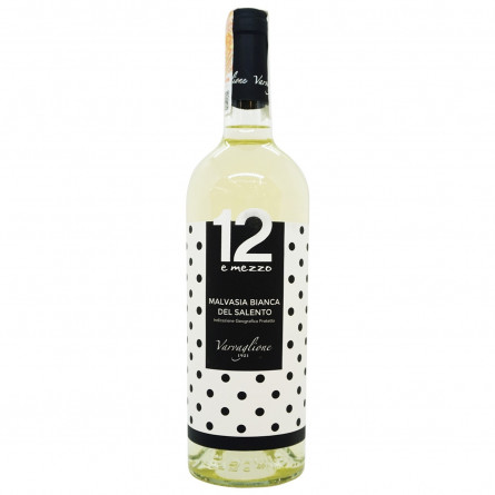 Вино 12 E Mezzo Fashion Edition Malvasia del Salento біле сухе IGP 12,5% 0,75л