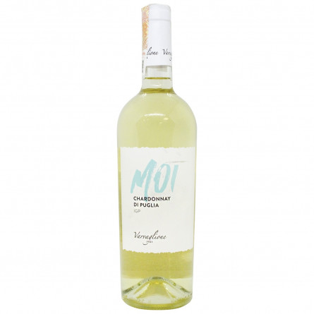 Вино Moi Chardonnay di Puglia IGP белое полусухое 12% 0,75л