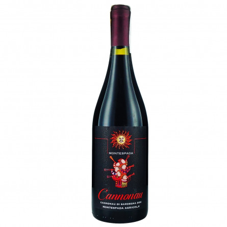 Вино Montespada Cannonau di Sardegna красное сухое 13% 0,75л slide 1