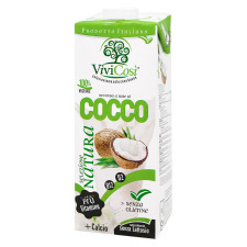 Напій кокосовий ViviCosi рослинний з кальцієм і вітамінами 1л mini slide 1