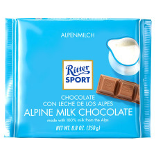 Шоколад Ritter Sport Альпійський молочний 250г mini slide 1