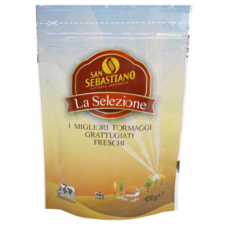 Сыр San Sebastiano Микс тертый 32% 100г